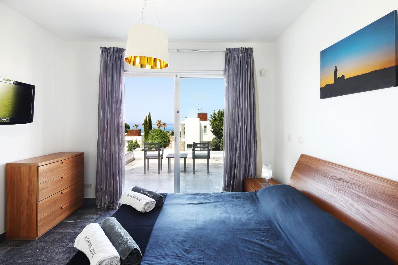Paradise Cove Luxurious Beach Villas Paphos Eksteriør billede