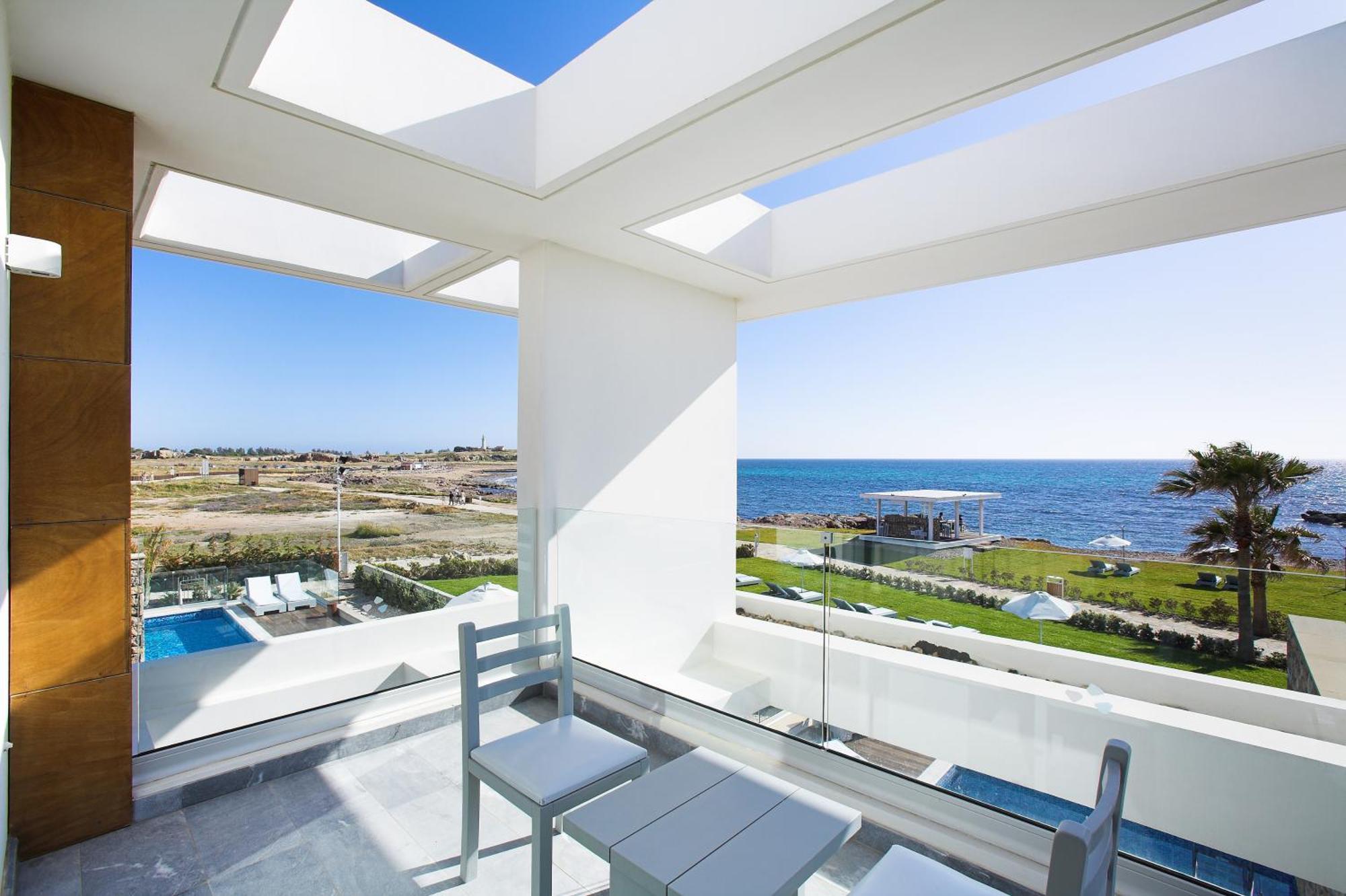 Paradise Cove Luxurious Beach Villas Paphos Eksteriør billede