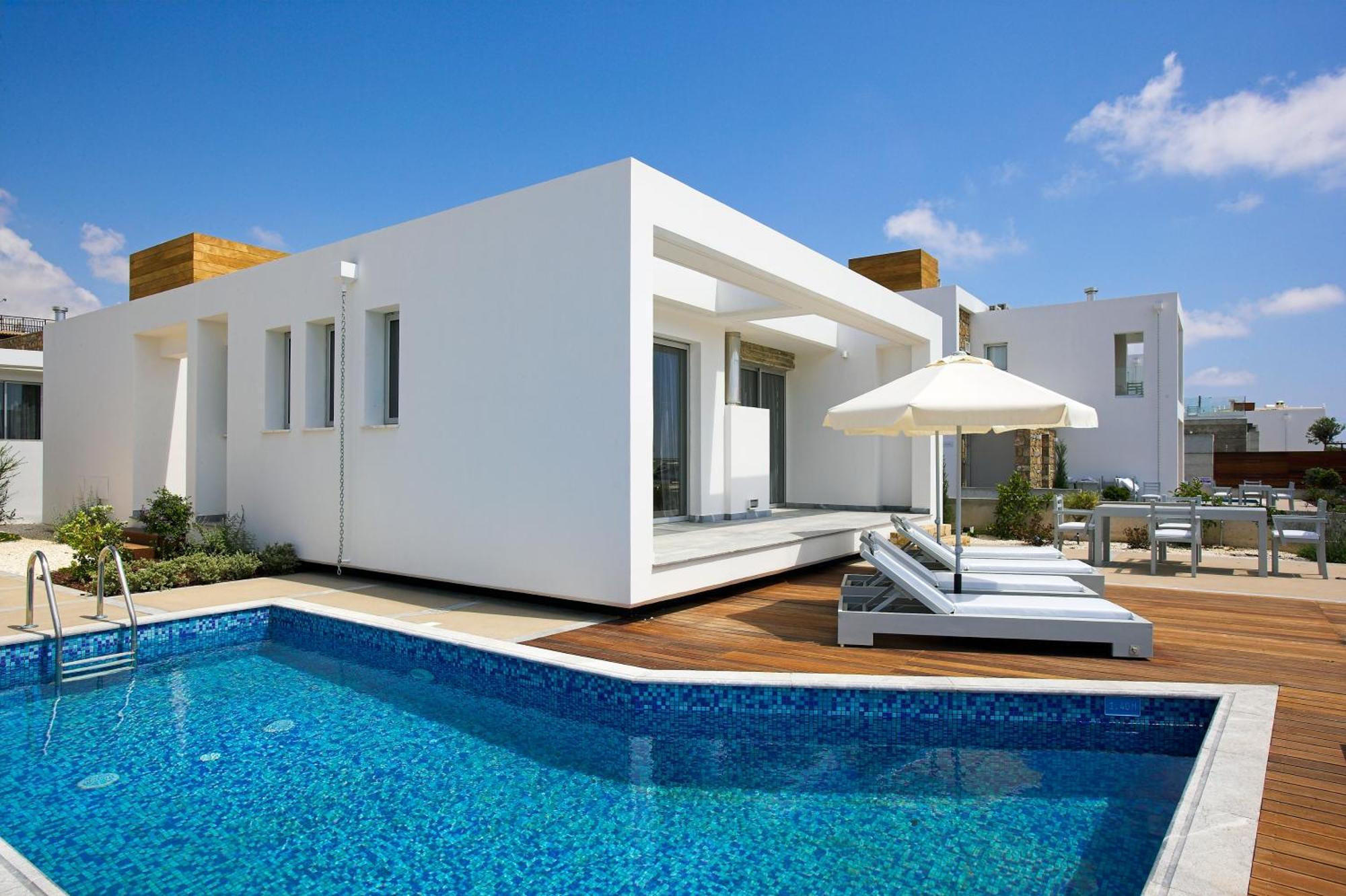 Paradise Cove Luxurious Beach Villas Paphos Eksteriør billede