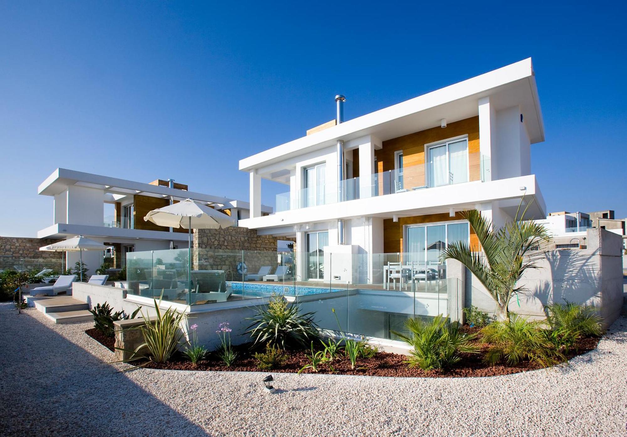 Paradise Cove Luxurious Beach Villas Paphos Eksteriør billede